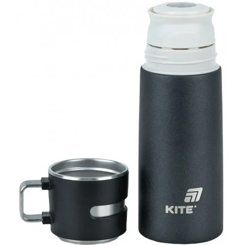 Термос метал. 0,35л "Kite" чорний №K25-1223-1