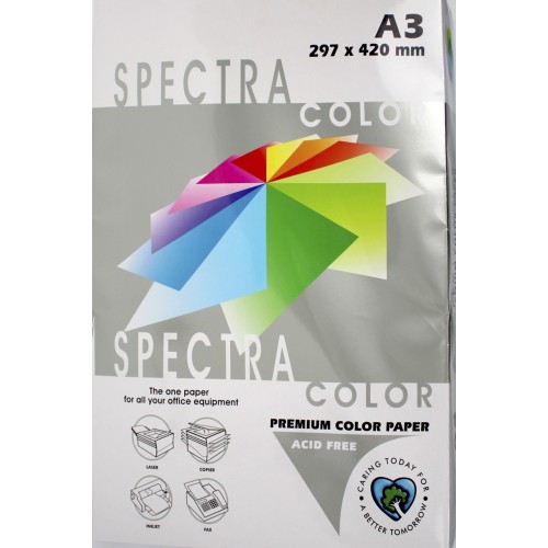 Папір кольор. А3 160г/м інт. Spectra Color Red 250 (червоний)(250)(1250)