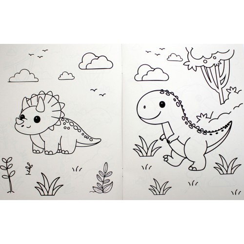 Книжки-розмальовки А4 6арк. "Мрій яскраво-розфарбуй сміливо" №Р-12 м'яка обкл./Рюкзачок/