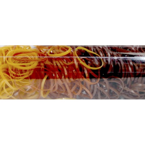 Набір резинок силіконових,в тубусі вел.(12)