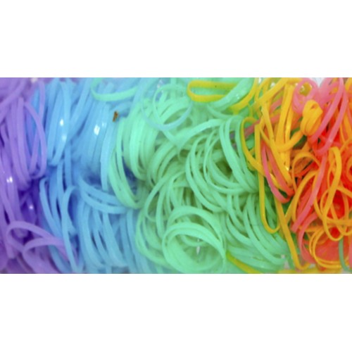 Набір резинок силікон тубус мал. (12)