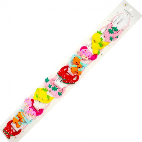 Набір резинок з прикрасою №3,6-18(10)