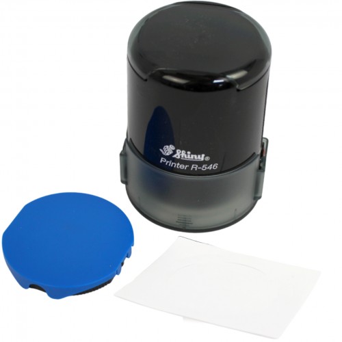 Оснастка автоматична для круг. печ. пласт. d-45мм Shiny №R-546 (чорна)