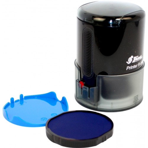 Оснастка автоматична для круг. печ. пласт. d-45мм Shiny №R-546 (чорна)