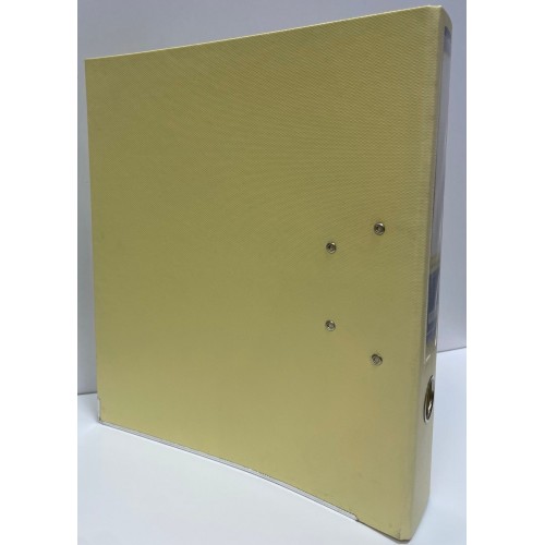 Папка-регистратор Economix Lux E39722*-05 А4 5см собранная желтая