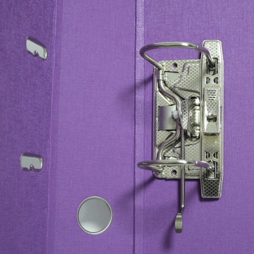 Папка-реєстратор А4 "Axent" 7,5см №1712-26P Delta Pastelini двостор. PP (бузкова)розібр.