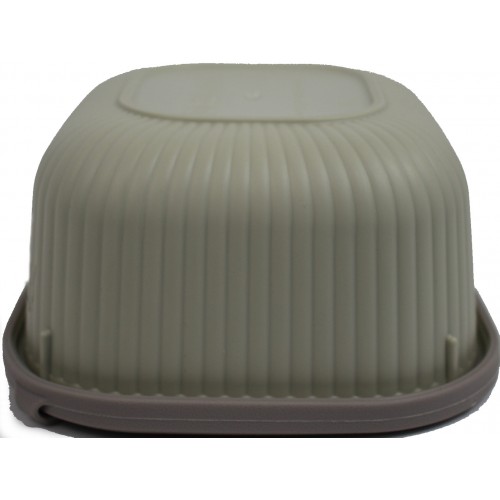 Контейнер для харч. прод. пласт. "Idea Home Line Box Bej" 1,8л квадр. №00683(24)