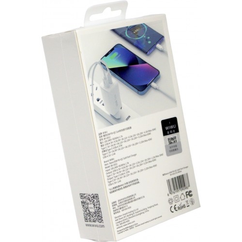 Кабель Type-C > Type C Havit HV-CB6340 PD60W 3A 1.2м black