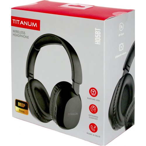 Навушники Titanum H05BT Black №8068