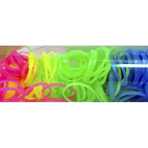 Набір резинок силікон тубус мал. (12)