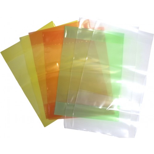 Комплект обклад. для підруч. 5-7кл 150мкм "Хочу бути" 7шт №105705/Полімер/(50)