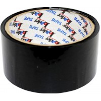 Стрічка клейка пакув. "Leader" 44ммх30м чорна №395033(6)(72)