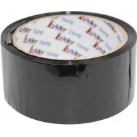 Стрічка клейка пакув. "Leader" 44ммх50м чорна №395042(6)(72)