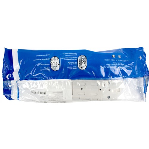 Подовжувач "Panasonic" 3гнізда 3м+зазем. захисні шторки,з вимикачем 16A сірий№WLTA0433-2GR