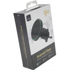 Автомобільний тримач для телефону Wiwu CH-325 + бездротова зарядка, 15W, black