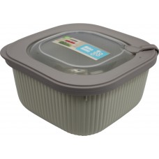 Контейнер для харч. прод. пласт. "Idea Home Line Box Bej" 1,1л квадр. №00682(24)