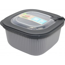 Контейнер для харч. прод. пласт. "Idea Home Line Box Gray" 1,1л квадр. №00682(24)