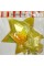 Гірлянда декор "Зірка" велика золото №16233(12)