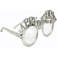 Окуляри "Happy birthday" срібло №15814(12)