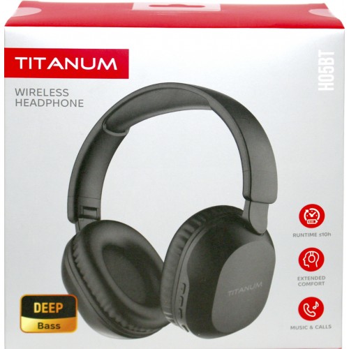Навушники Titanum H05BT Black №8068