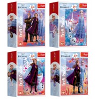 Пазли Trefl 54ел. Mini Frozen У світі Анни та Ельзи №54173/19637/19640