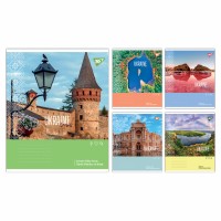 Зошит 18арк. кліт. Yes Ukraine travel №767992(25)(400)