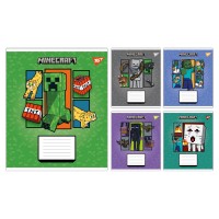 Зошит 12арк. лін. YES Minecraft Arrows №767571(25)(500)