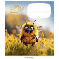 Зошит 12арк. кліт. Школярик "Cute bugs" ВД-лак №012-3462K(30)(300)