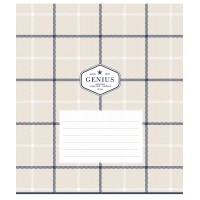 Зошит 12арк. кліт. Школярик "Your genius choice (патерн)" ВД-лак №012-3656K(30)(300)