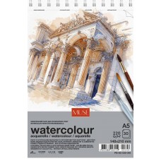 Блок для акварелі пруж. 30/220 А5 "Muse" №PB-SC-030-340(4)