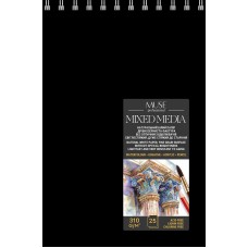 Блок для змішаних технік малювання пруж. 25/310 А5 "Muse" №PB-SC-025-345(4)