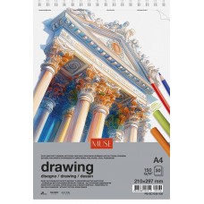 Блок для малювання пруж. 30/150 А4 "Muse" №PB-SC-030-336(4)