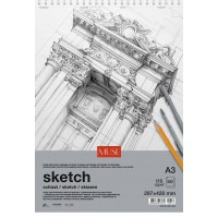 Блок для ескізів та малювання пруж. 50/115 А3 "Muse" №PB-SC-050-332(4)