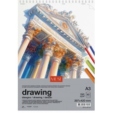 Блок для малювання пруж. 30/150 А3 "Muse" №PB-SC-030-335(4)