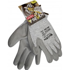 Рукавиці синт. "Anticut" сірі з сірим з поліуретановим покриттям р,10 "б" ACL9330 №69330