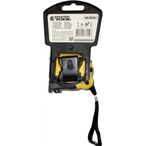 Рулетка Master Tool нейлонове покриття №64-3016 3мх16мм