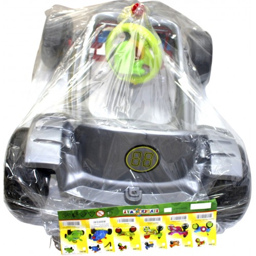 Машина гонка вел. "Herby" на педалях,металік №KW-09-901/Кіндер-Вей/