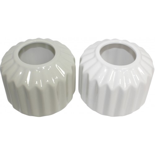 Ваза керам. "Viva Miroire" 12см мікс №6536(48)