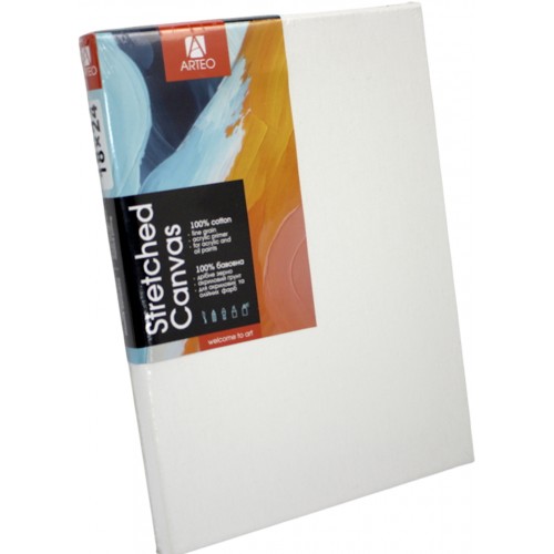 Підрамник 18х24см "Arteo" дрібне зерно,акрил.грунт,бавовна,280г/м2 №GPA1941824