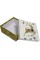 Коробка подарункова 15,5х15,5х7,5см оливкова №279-29-S