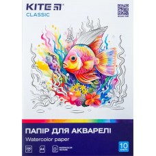 Папка для аквар. 10/200 А4 Kite Classic №K-267/Kite/(100)