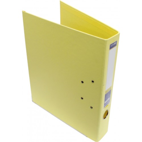 Папка-регистратор Economix Lux E39722*-05 А4 5см собранная желтая
