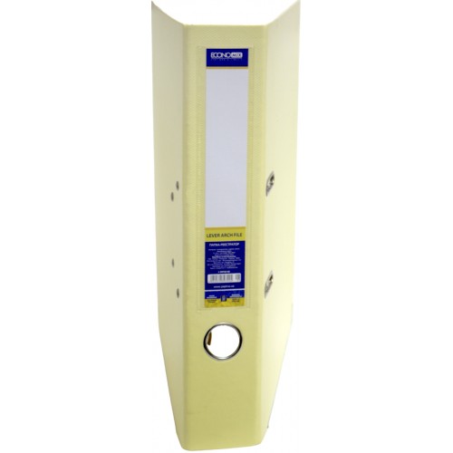 Папка-регистратор Economix Lux E39722*-05 А4 5см собранная желтая