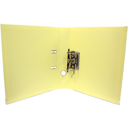 Папка-регистратор Economix Lux E39722*-05 А4 5см собранная желтая