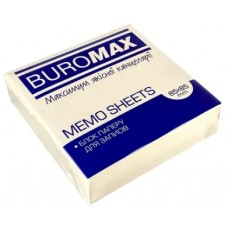 Блок/зам. нкл 85х85х25мм 300арк. "Buromax" Jobmax №2278(48)