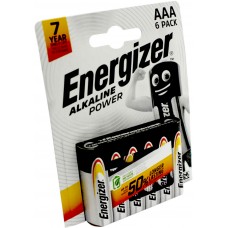 Батарейки Energizer Alkaline Power LR-03/блістер 6шт(12)