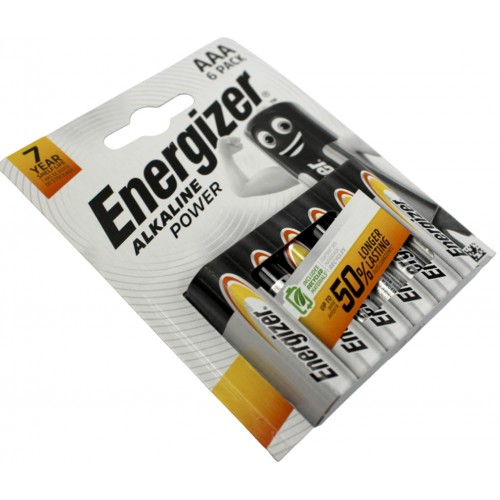 Батарейки Energizer Alkaline Power LR-03/блістер 6шт(12)