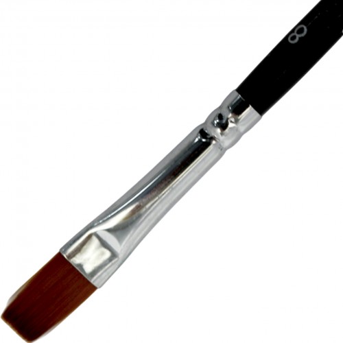 Набір пензлів худож. 3шт "Arteo" №187101 (синтетика кругла №1,3,плоска №8)