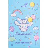 Нотний зошит А4 20арк. Cinnamoroll №CR26-404/Kite/(10)