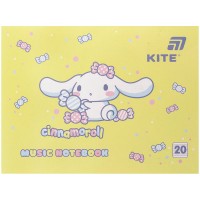 Нотний зошит А5 20арк. Cinnamoroll №CR26-405/Kite/(10)
